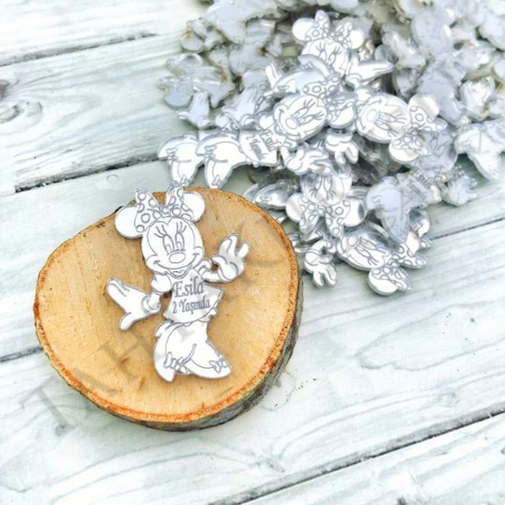 Pleksi ayna lazer kesim Mickey Mouse1